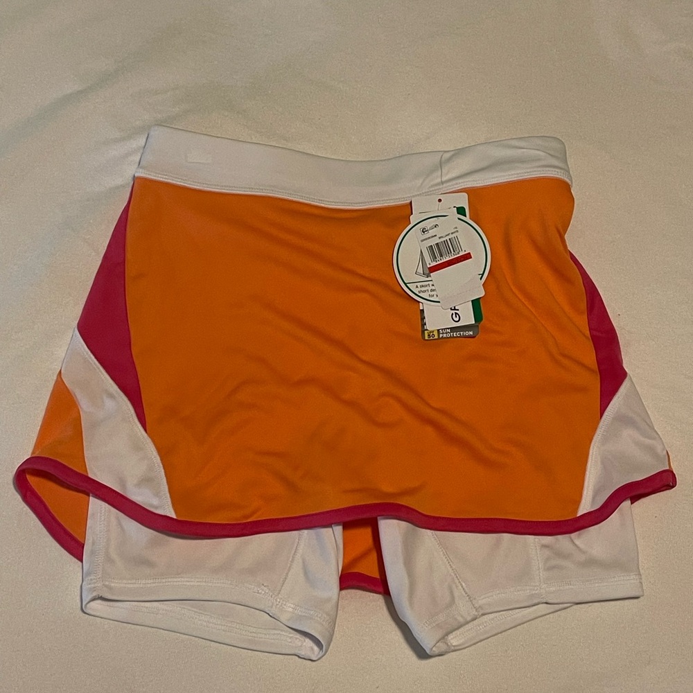 Workout skirt with shorts